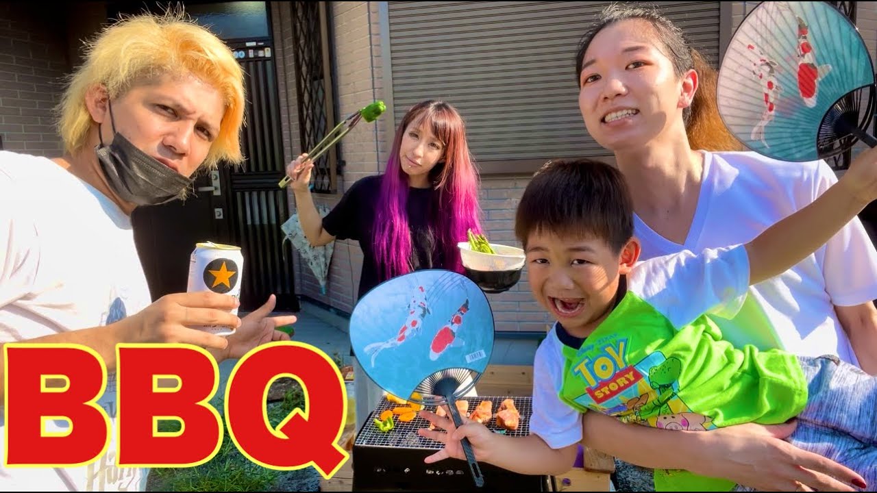 【夏休み】コロナ禍のお庭BBQでみんな夏バテ…⁉︎