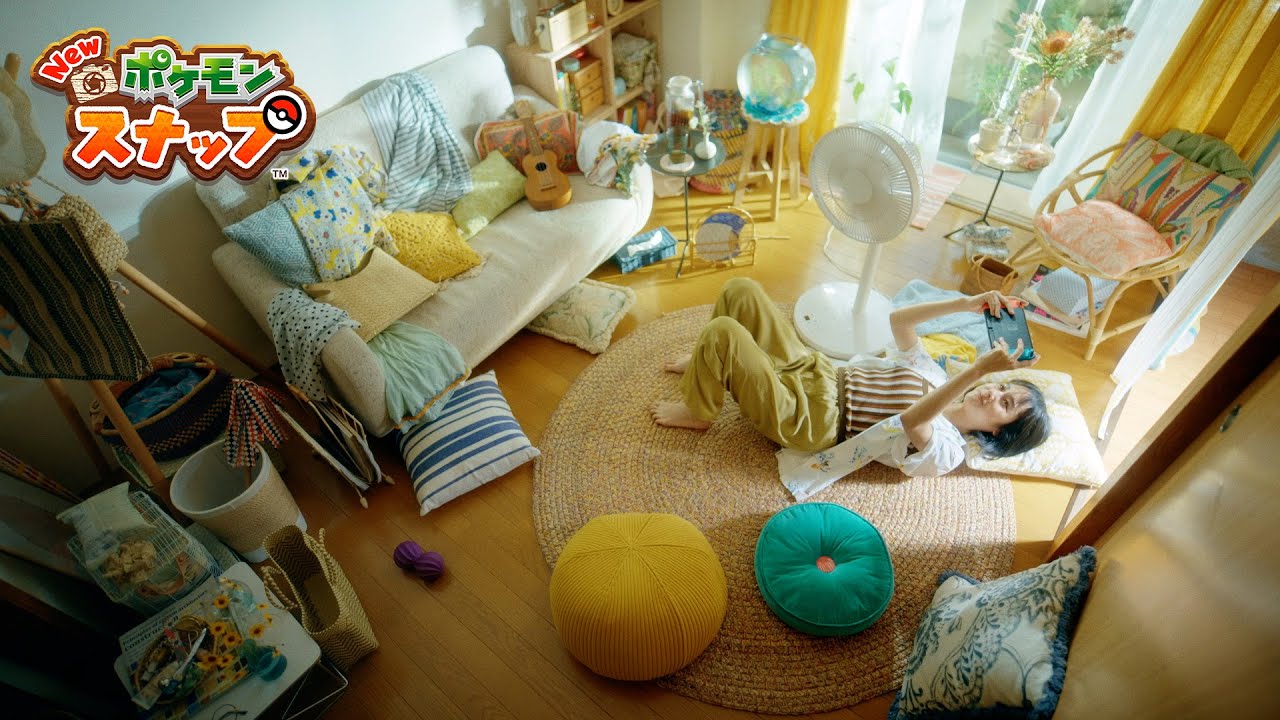 【公式】『New ポケモンスナップ』Web CM “見つけた、夏のひとやすみ”篇(ロングバージョン)