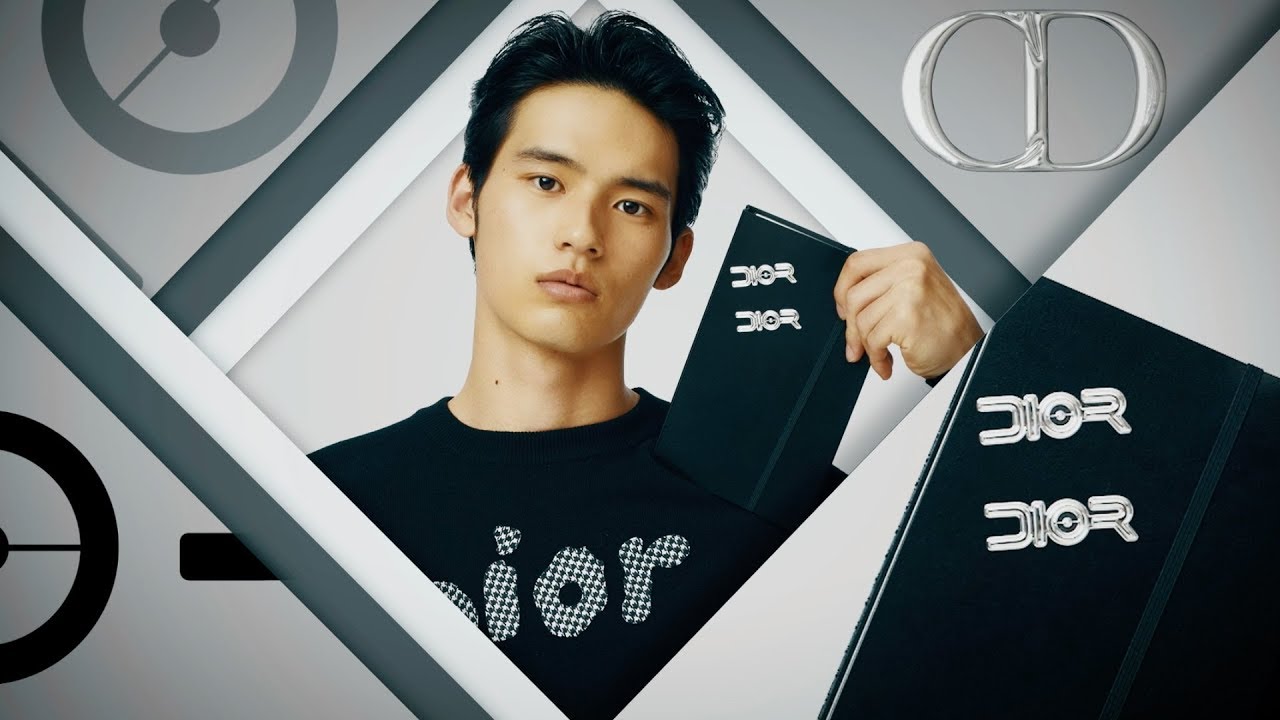 DIOR MEN'S LOGO STICKER/MEN'S NON-NO