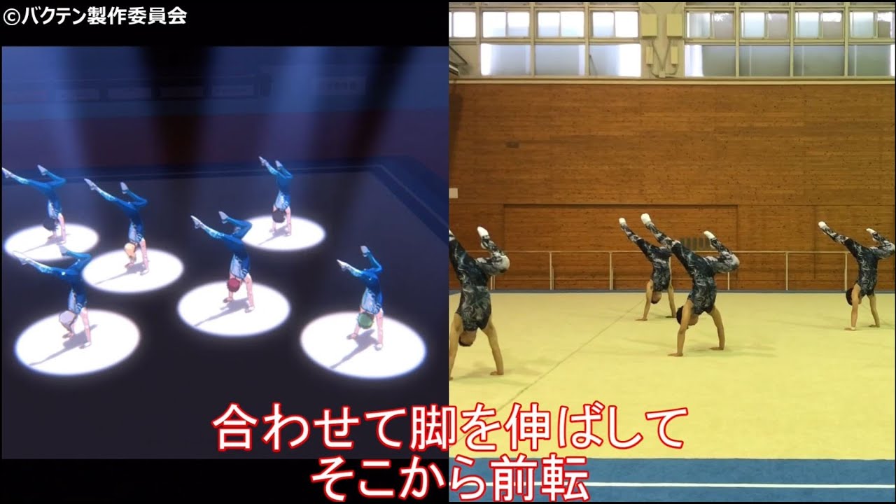 オリジナルTVアニメ『バクテン!!』×国士舘大学男子新体操部チャンネル