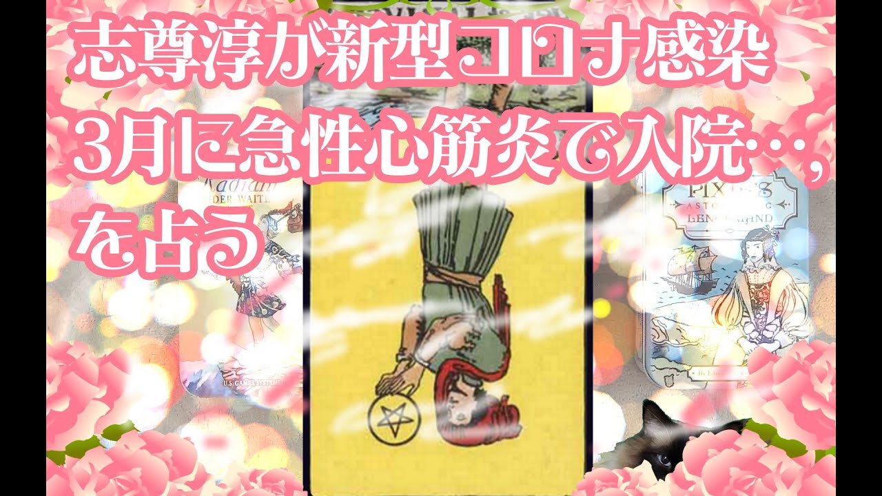 志尊淳が新型コロナ感染 3月に急性心筋炎で入院…,を占う【一応大丈夫】【タロットで仲良く】