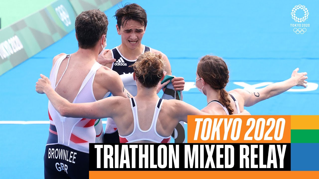 トライアスロン混合リレー🏊🚴🏃| 東京リプレイ
