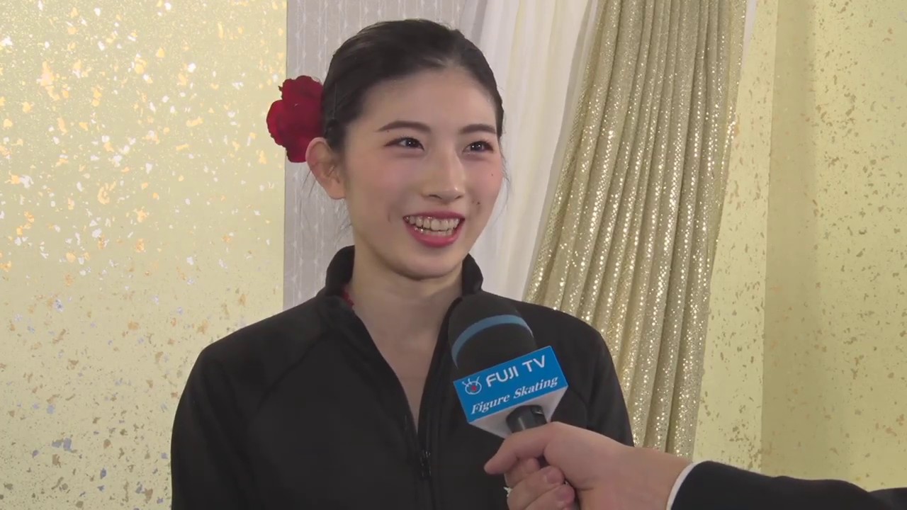 【フジテレビ公式】全日本フィギュアスケート選手権2019<女子フリー第3G/永井優香 インタビュー>