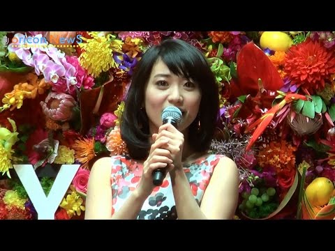 大島優子、憧れは笑福亭鶴瓶 カンロ『ピュレグミ』新CM発表会