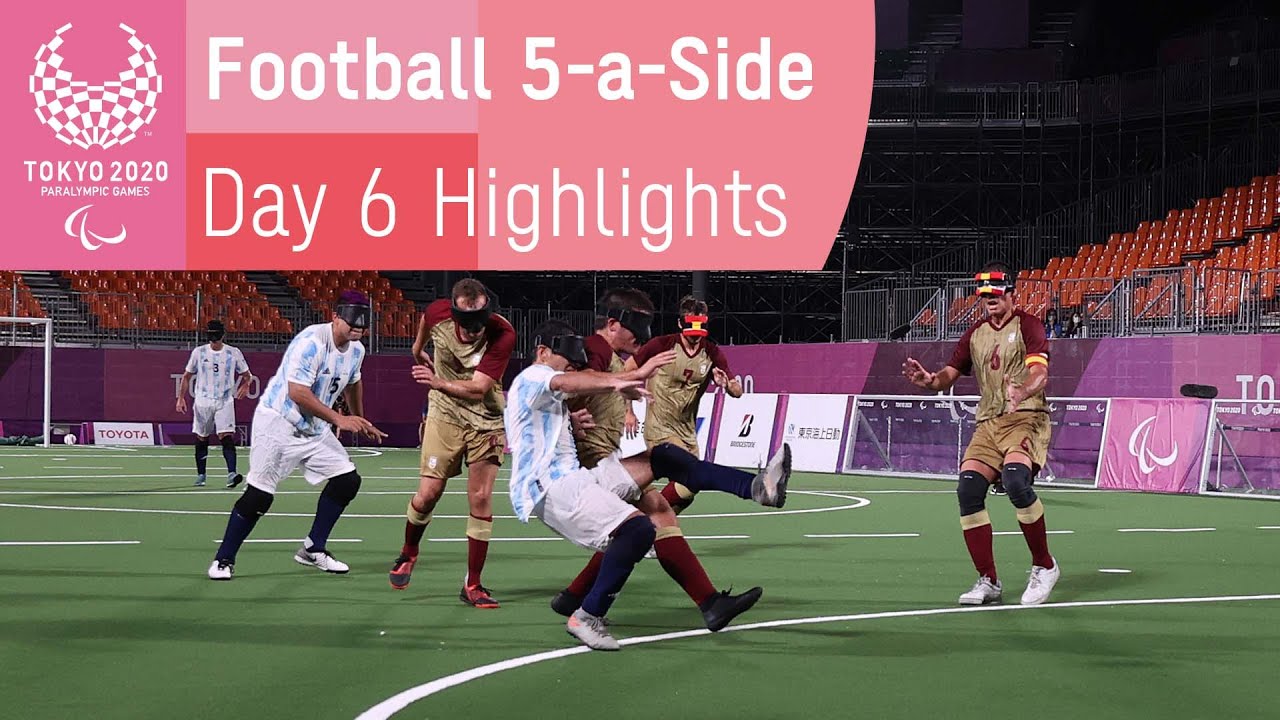 サッカー5人制サッカーのハイライト| 6日目| 東京2020パラリンピック