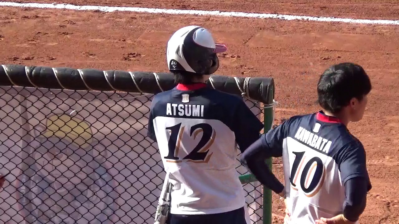 ソフトボール 日本vs中国 アジア女子ソフトボール選手権2017