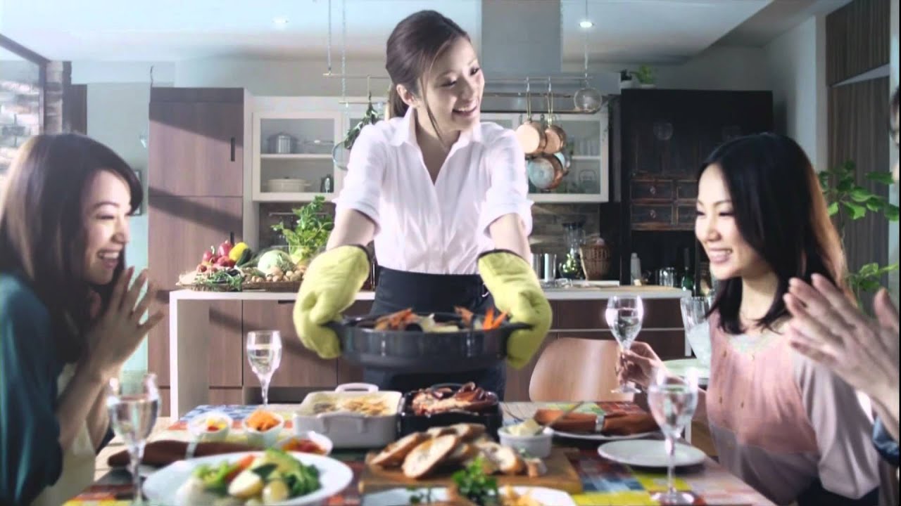 CM 上戸彩 大阪ガス Siセンサーガスコンロ 憧れのキッチンライフ篇