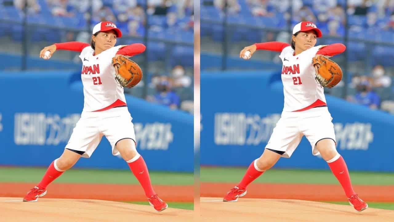 プロ野球ニュース 【DeNA】86日ぶりハマスタでソフトボール金メダルの清原奈侑が始球式「熱いご声援が金メダルにつながった」