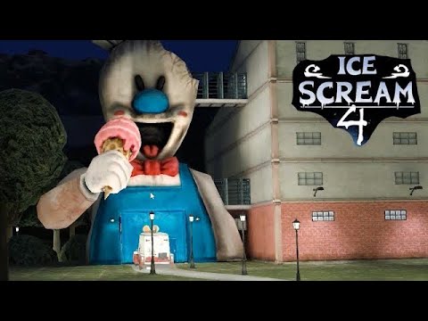 恐怖の『アイスクリーム工場』あのアイス屋さんが最強になって帰ってきた!ホラーゲーム【Ice Scream 4】絶叫あり