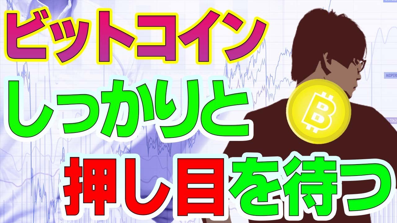 【ビットコイン&イーサリアム&リップル&ネム&IOST】仮想通貨 ビットコイン粘り強い上昇。押し目を待ちたいが上がってしまいそう。しかし、いつも通りきっちりと押し目を待つ。