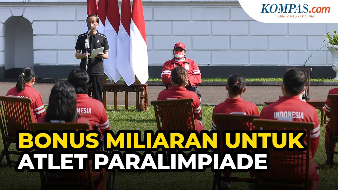 ジョコウィが東京2020パラリンピック選手に数十億ルピアのボーナスを贈る