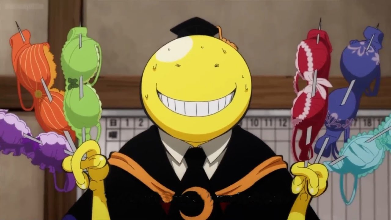 殺せんせーと子供のようなかわいいアクション ~~ 殺せんせーの困惑のプライベートな瞬間 || 暗殺教室