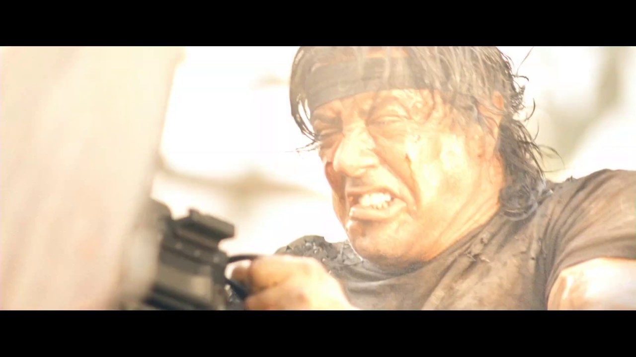 ランボー/最後の戦場 ラストの戦闘シーン(グロ注意&ノーカット)