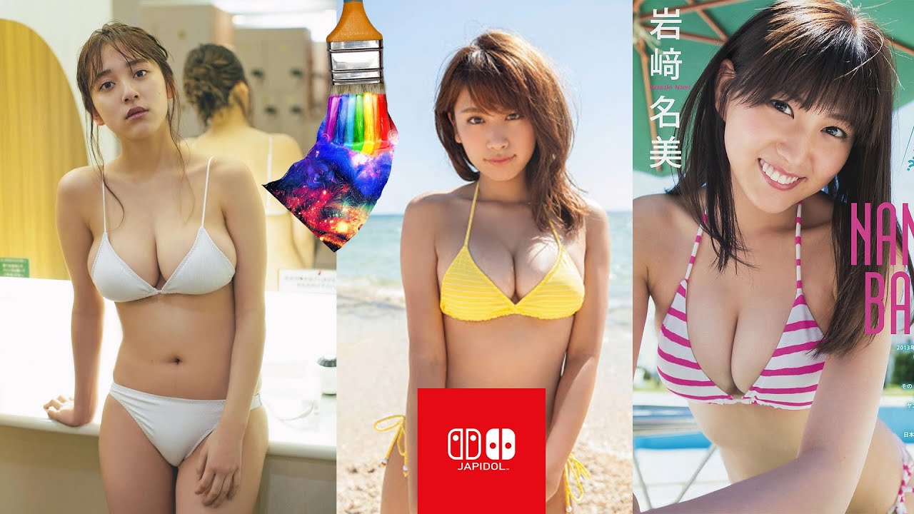 Ikumi Hisamatsu久松郁実 , Iwao Namie 松郁実 , Sayaka Tomaru 都丸紗也華 photoshoot- Japanese Gravure Bikini Idol