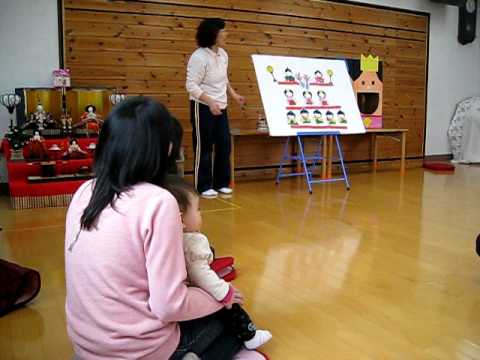 パネルシアター『うれしいひな祭り』