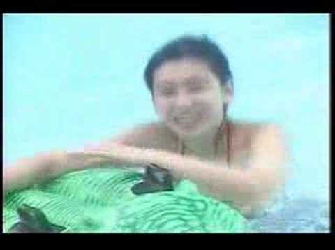 Hinagata Akiko T-back swim