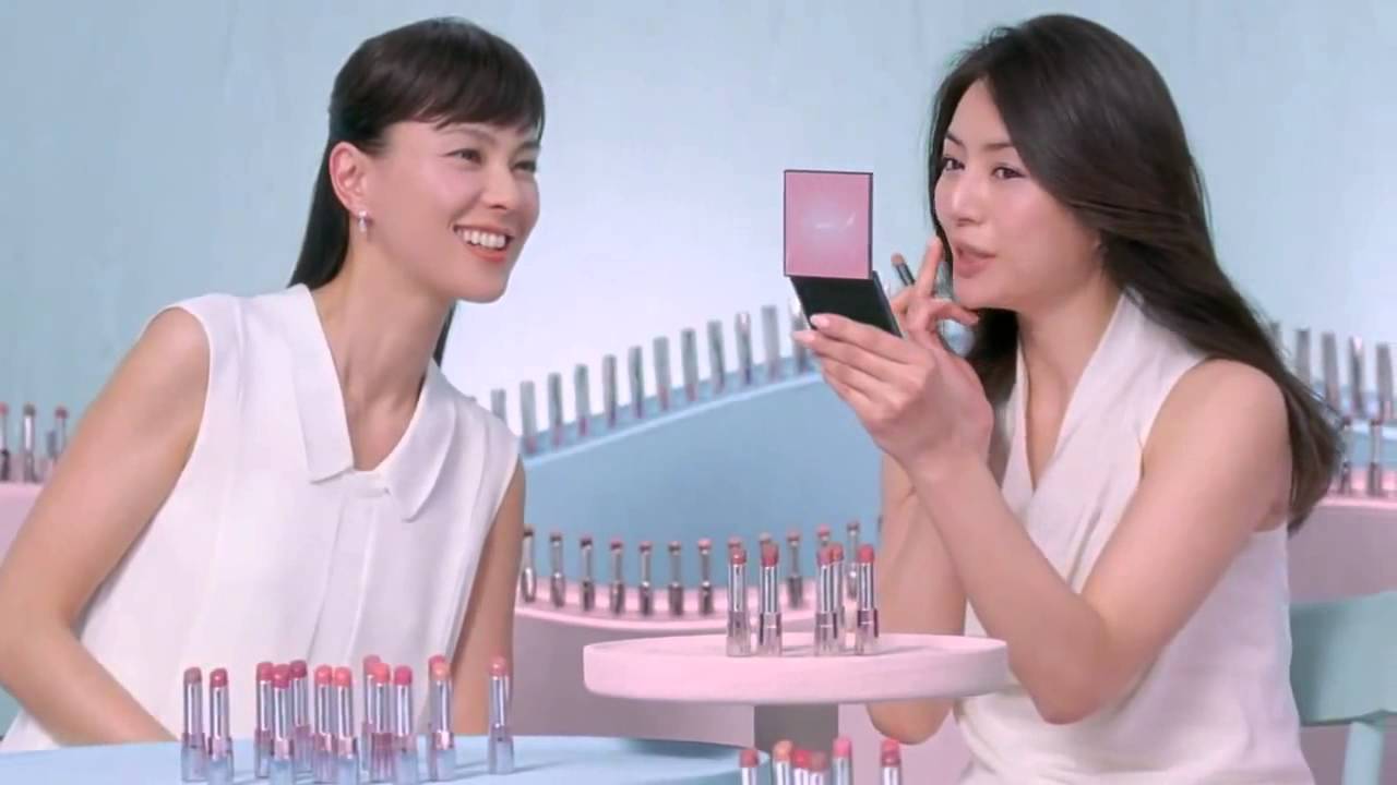 【江角マキコ(えすみまきこ),井川遥(いがわはるか)】出演CM 花王 オーブクチュール エクセレントステイルージュ BE815