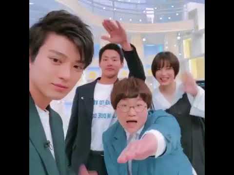 18-03-09 〚 ZIP! 日テレ 〛広瀬すず、新田真剣佑、野村周平 ちはやふる ロードショー