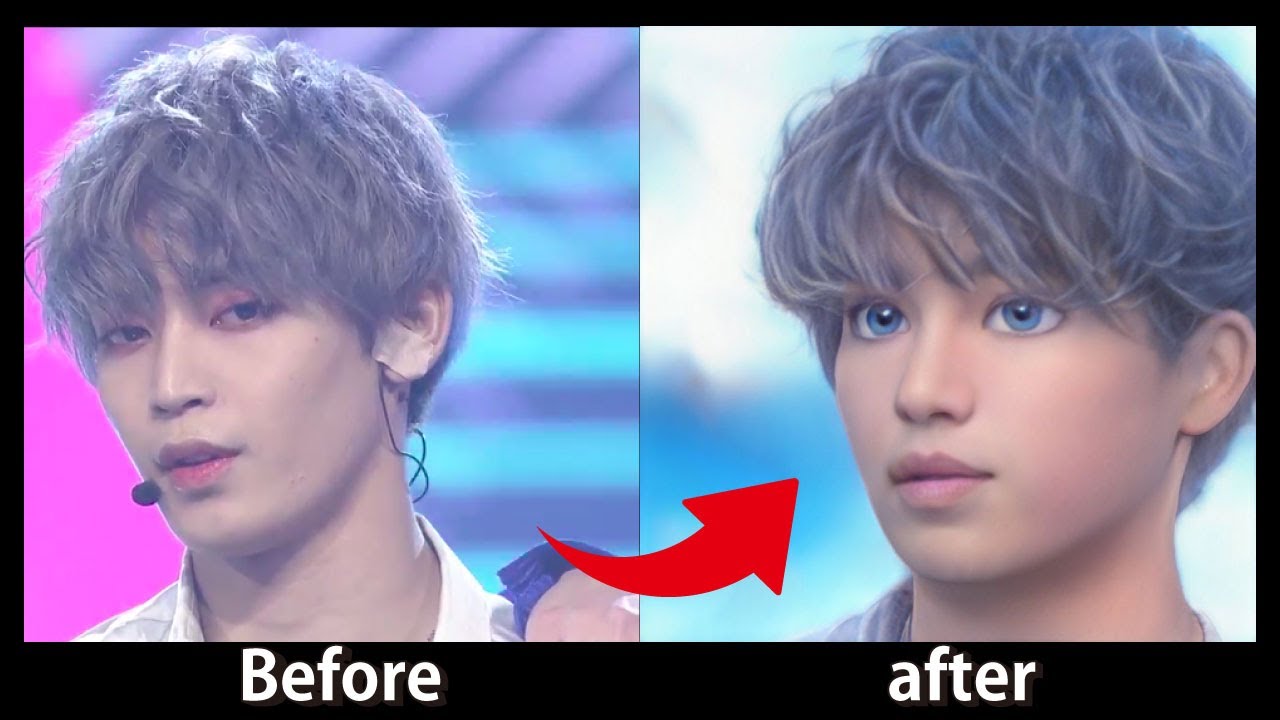 【JO1加工】JO1がピクサーアニメの世界に入ったらWhen jo1 enters the world of Pixar【アニメ顔】