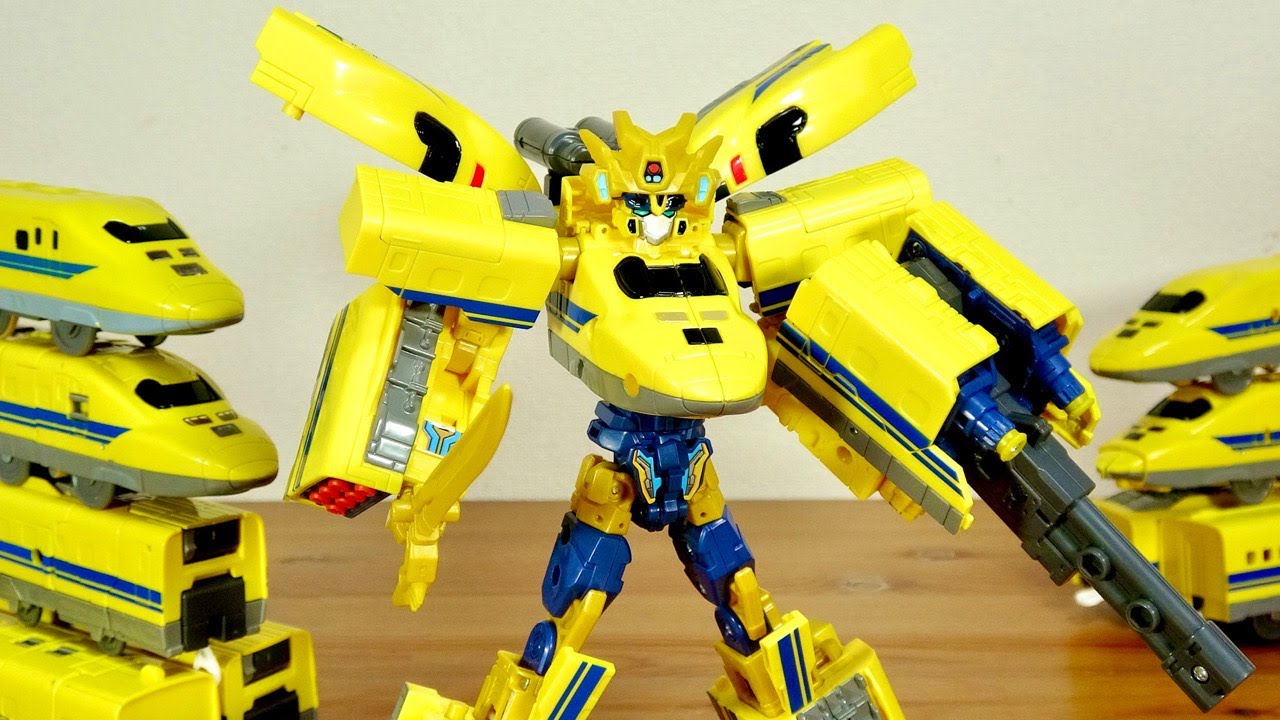 キタで!新幹線最強のお医者さん!新幹線変形ロボ シンカリオンZ ドクターイエロー 迫力の5両編成!3モード変形☆Zホセンモードは圧倒的な存在感!