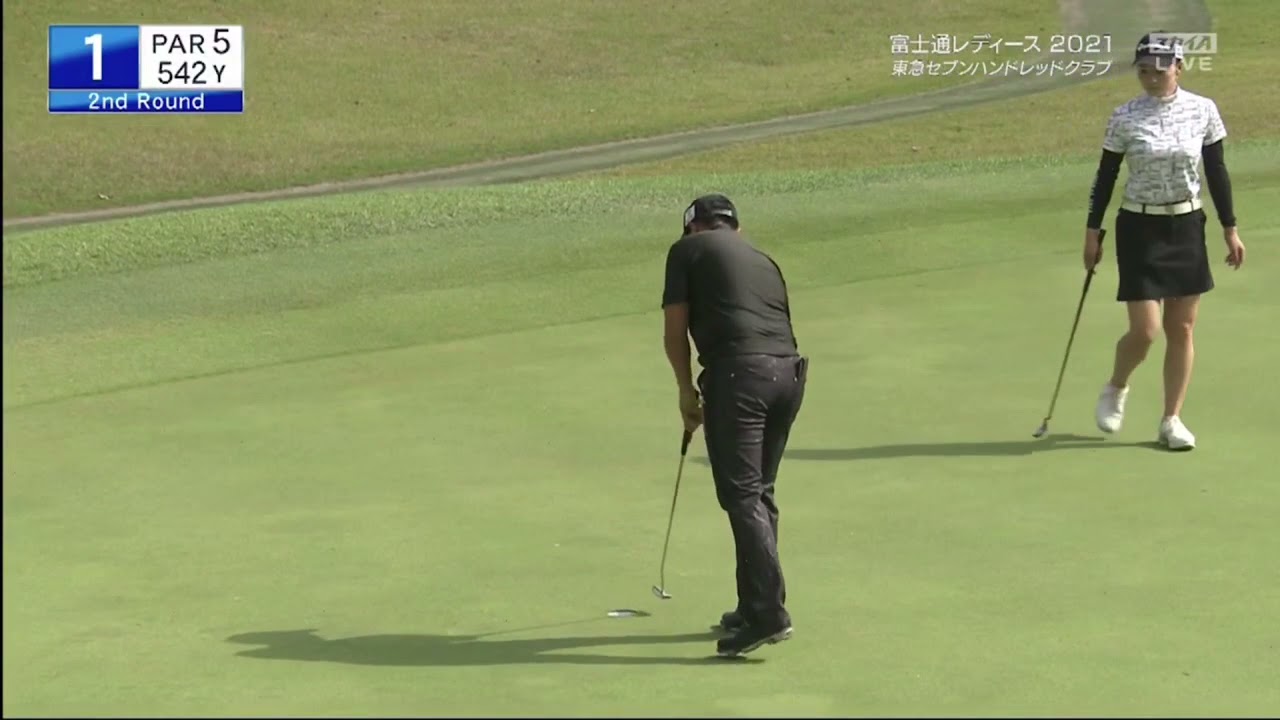 『渋野日向子』 富士通レディース2021 第2日 Vol2