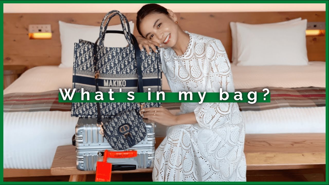 沖縄に行く時のカバン、スーツケースの中身をご紹介!