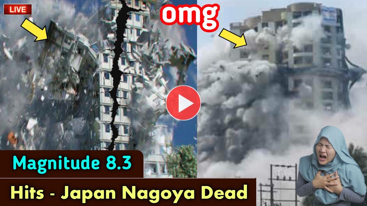 8.3 Magnitude Hits Nagoya Japan's Footage | Japan Earthquake Today | Weather today