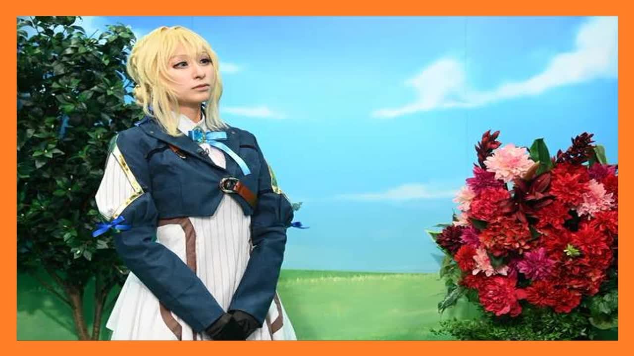 ヴァイオレット・エヴァーガーデン:コスプレ披露の浅田舞が魅力語る 「とにかく美しくドラマチック」