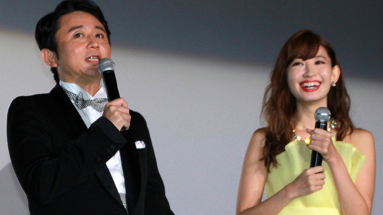 有吉弘行、小嶋陽菜のドレスに「胸元がエグい」映画「テッド2」イベント1 #Hiroiki Ariyoshi #Haruna Kojima