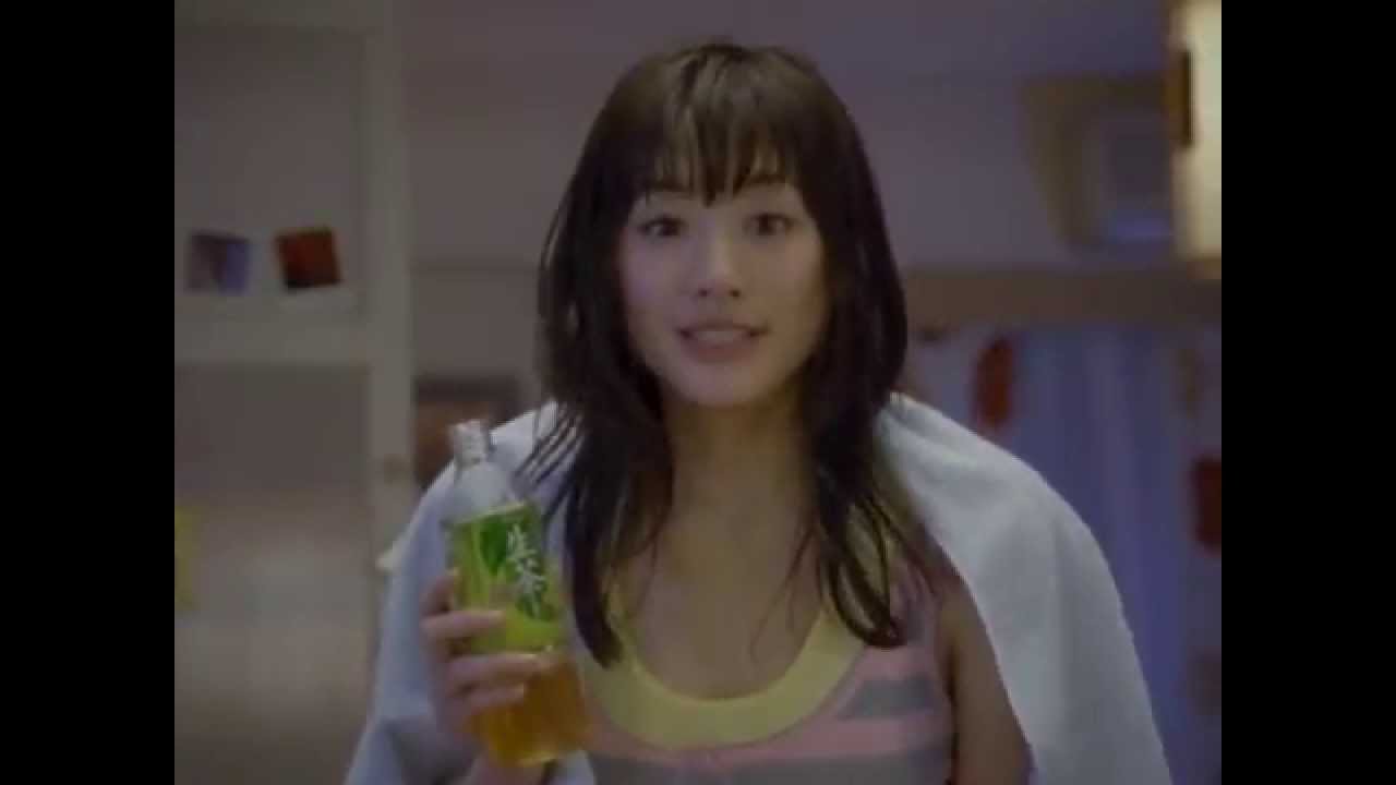 【CM】綾瀬はるか キリンビバレッジ 生茶(午後11時の生茶篇)