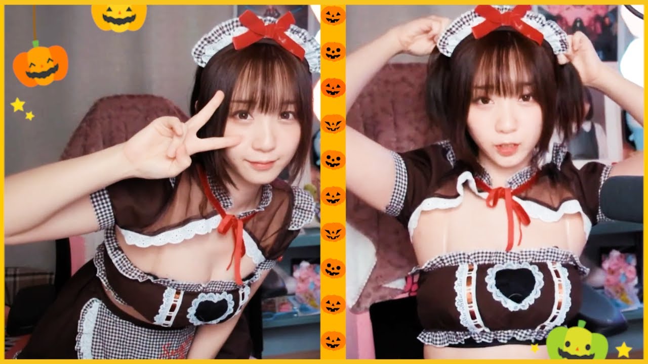 伊織もえのハロウィンコスプレ🎃【いおりん/切り抜き】