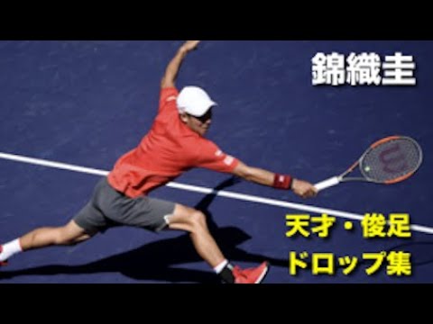 【錦織圭】あなたは取れる?錦織圭の天才ドロップショット&俊足ドロップ処理集【ドロップショット】tennis kei nishikori