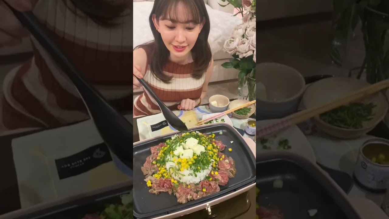 #小嶋陽菜 #shorts ずっと食べてみたかった❣️#ペッパーランチ#shorts