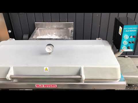 動画有 直接引取限定 古川製作所 自動真空包装機 FVS II -400 II OLD RIVERS 三相200V 動作確認済み ジャンク扱い 真空パック 業務用 中古