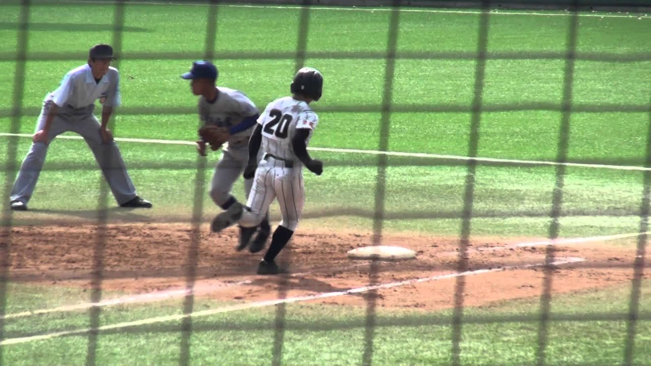 鹿児島城西高 原田 澪佑 選 送りバント1