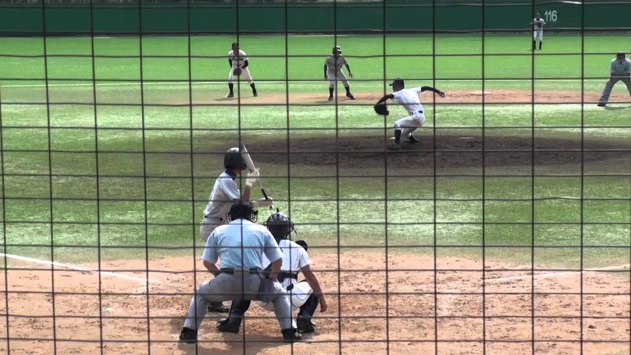 鹿児島城西高 石神 聖貴 選手 守備