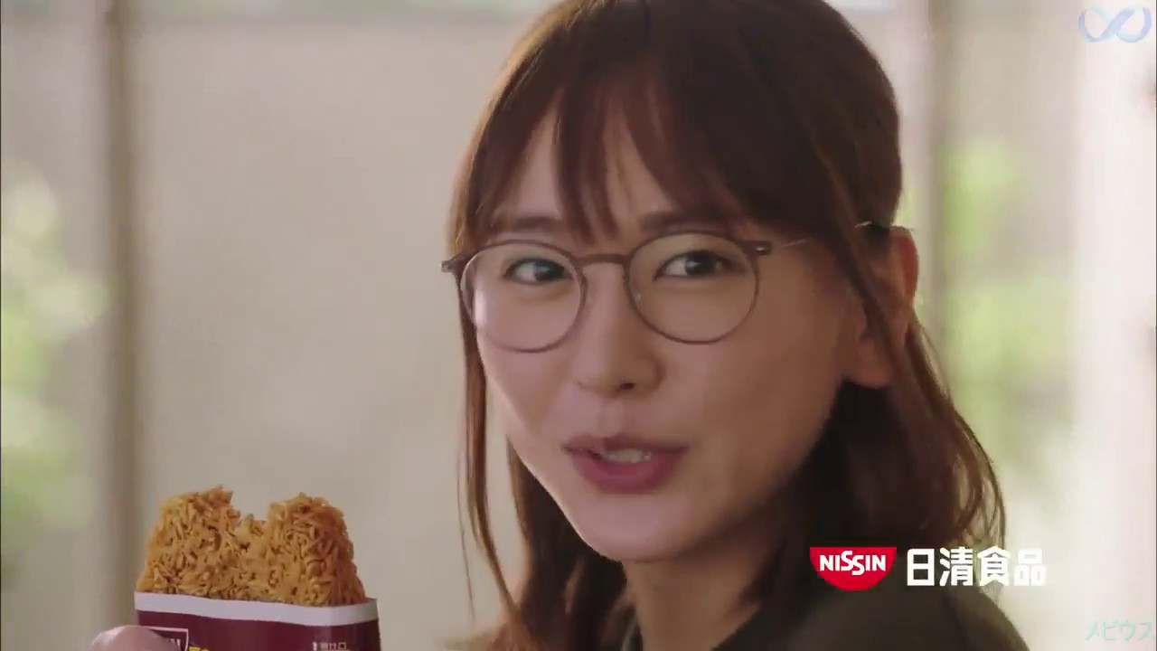 チキンラーメン まるかじり かわいい女性CM 新垣結衣 ガッキー 0秒