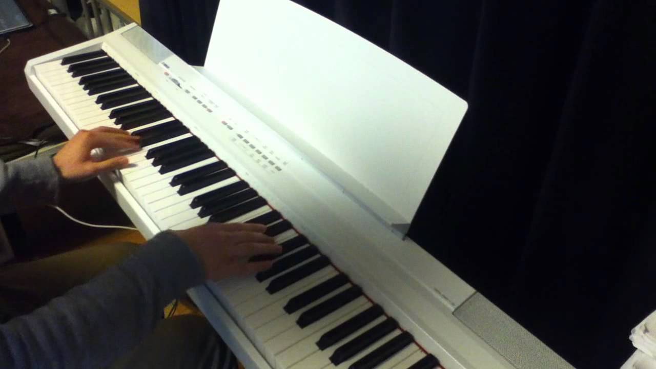 黄昏交差点 / 真野恵里菜 ピアノ