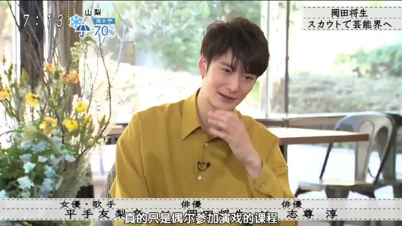 ボクらの時代 「志尊 淳 スカウトされるも 1 俳優の養成所へ MORYす」