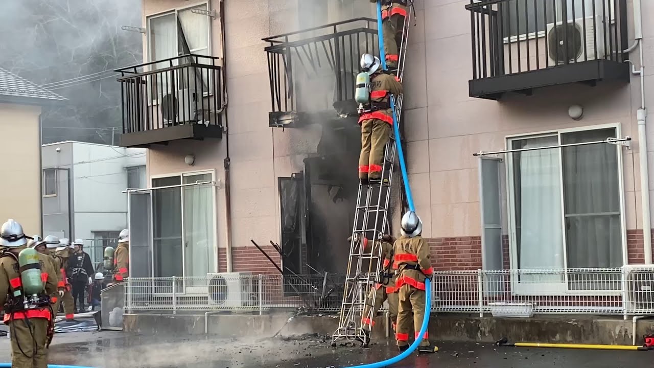 事件発生! 近所で火災発生‼️ 延焼の可能性ありのため、現場に急行です。