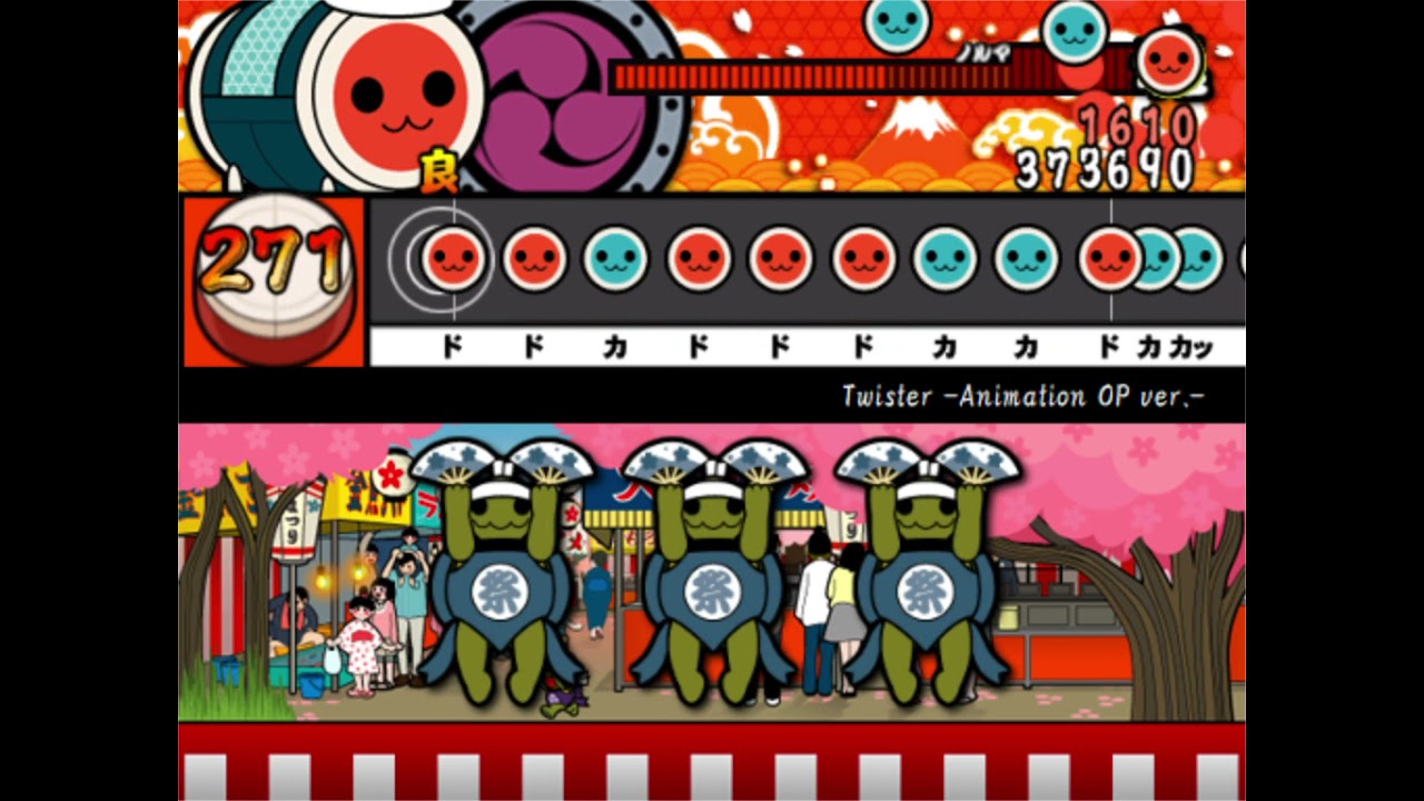 【太鼓さん次郎】Twister -Animation OP ver.- 創作譜面(「すばらしきこのせかい The Animation」OP)