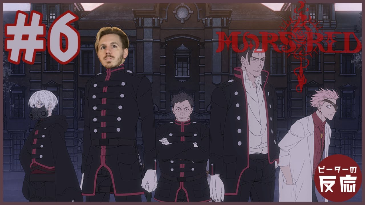 ピーターの反応 【マーズレッド】 6話 Mars Red ep 6 アニメリアクション