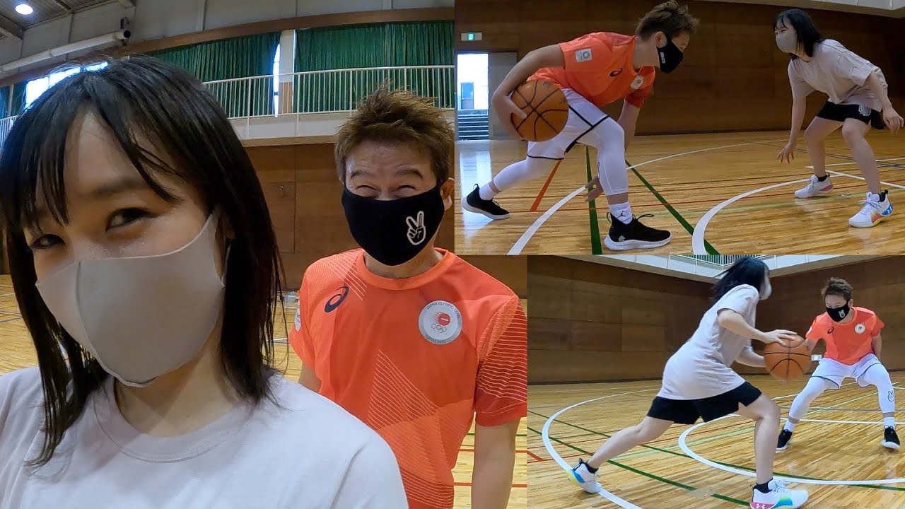 バスケ好きな女優と1on1したらヤニスで草