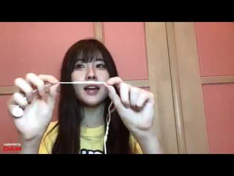 200518 1634 SKE48 谷真理佳 SHOWROOM (兒玉遥とのインスタライブ告知など)