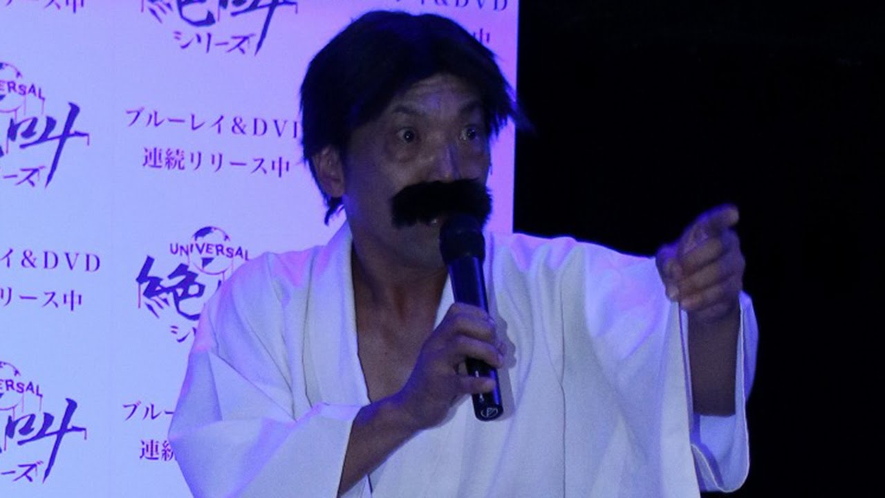 BBゴロー、稲川淳二ものまねネタ披露!杉原杏璃「効果音が…」「ユニバーサル絶叫シリーズ」リリース記念イベント4