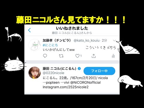 【録って出し! #4】加藤は藤田ニコルさんのいいねをとても大事にしています。