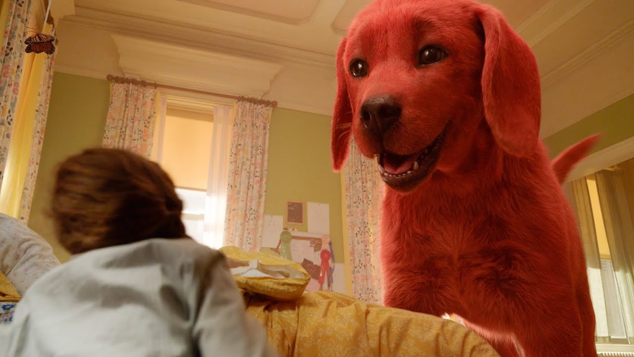 拾った子犬が巨大化しちゃった!花澤香菜、三森すずこらが吹替担当『でっかくなっちゃった赤い子犬 僕はクリフォード』特報