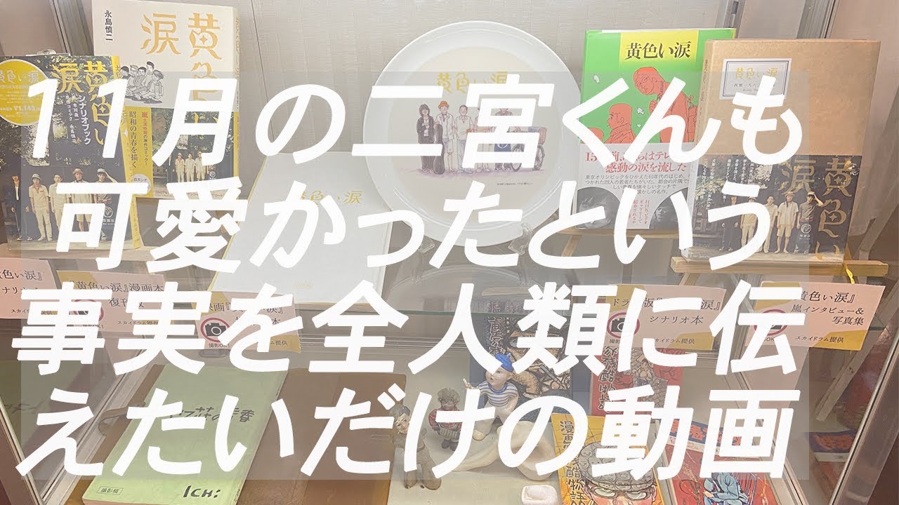 11月も可愛い二宮和也|ジャニヲタの俺的推しキャワ速報|推し活