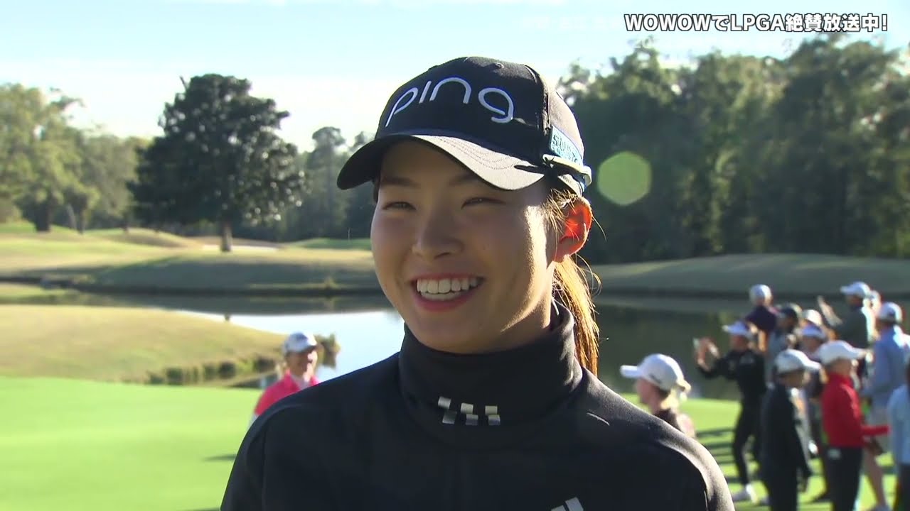 渋野日向子 最終日終了後インタビュー Part.2(最終順位確定後)/LPGA女子ゴルフツアー 2022最終予選会 Week2【WOWOW】