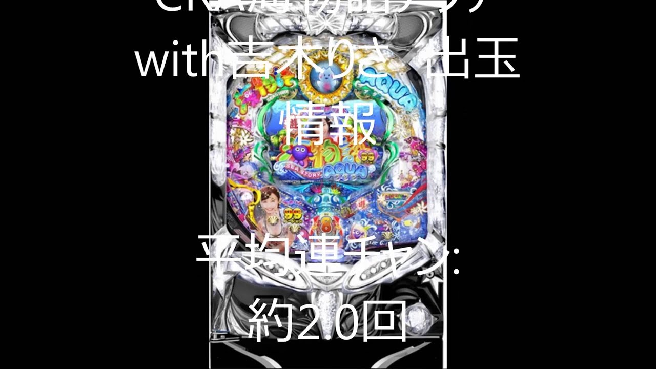 CRA海物語アクアwith吉木りさ(三洋)